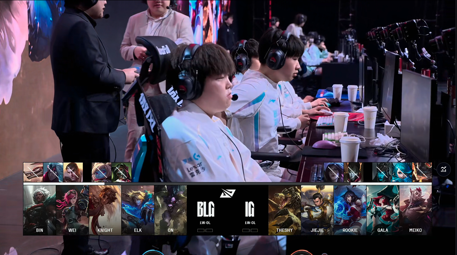 G2险胜C9，Elk团战一打五焦点之战四强赛，锁定晋级资格